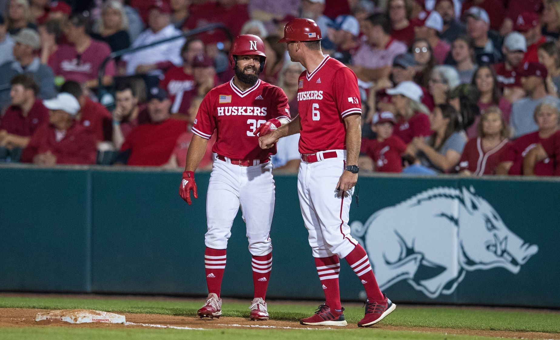 Nebraska vs. Arkansas, 6.6